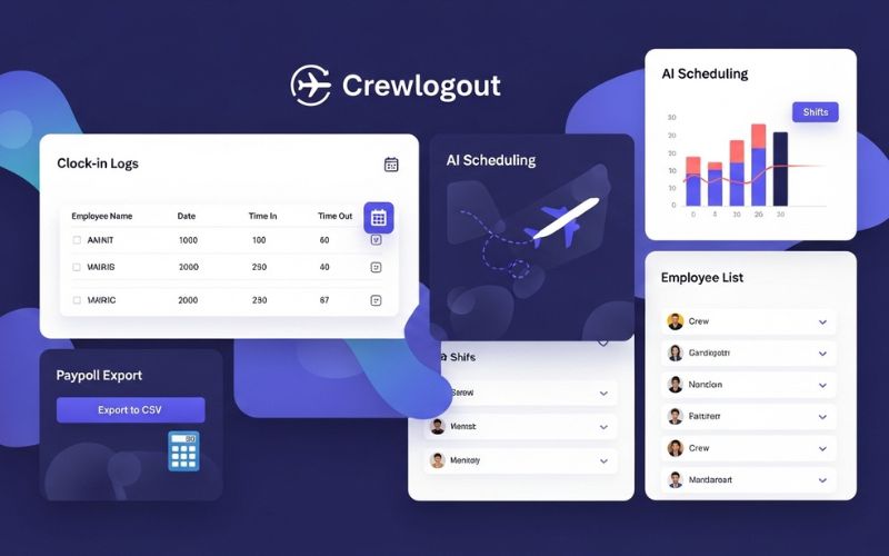 Crewlogout for Employees Clock InOut Guide